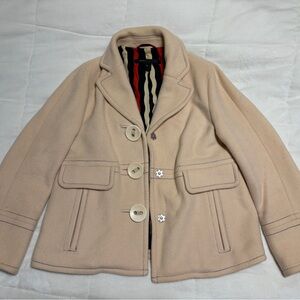 Marc Jacobs wool coat size medium peach/beige